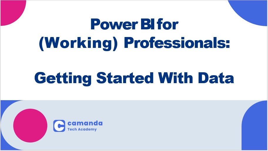 Power BI for Professionals – One on One
