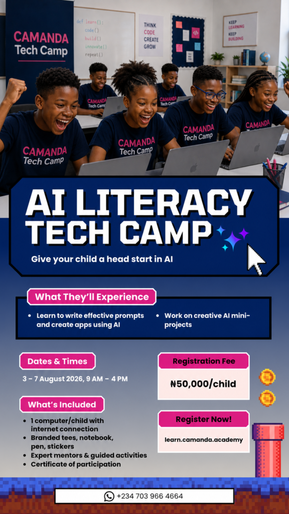 CAMANDA Summer AI Camp